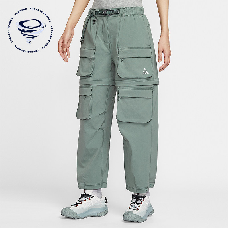 Nike/耐克正品2025秋季款女士耐穿可拆卸宽松工装长裤HV6392-364