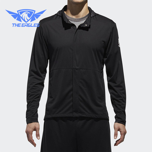 Adidas/阿迪达斯正品2025男士简约连帽经典休闲运动外套CV5332