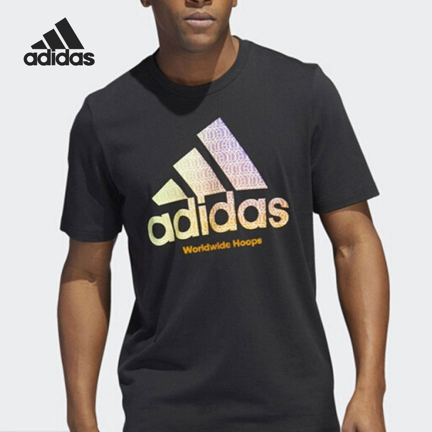 Adidas/阿迪达斯正品当季新款圆领篮球男子运动短袖T恤HC6902,运动服/休闲服装,运动T恤,淘宝优惠券,粉丝福利购,淘宝优惠卷