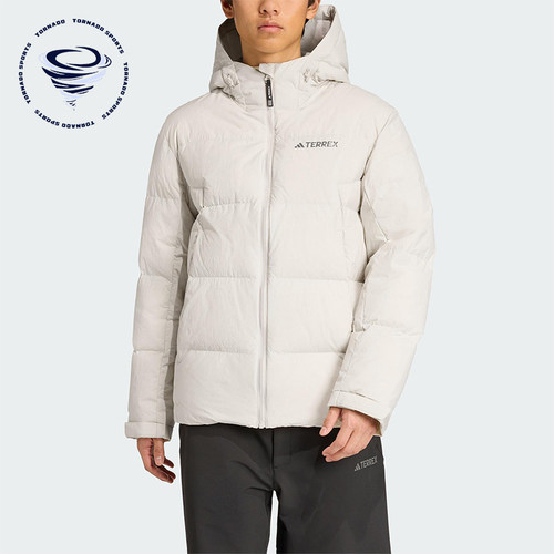 Adidas/阿迪达斯正品冬季男士运动户外拒水防风经典羽绒服JV8722