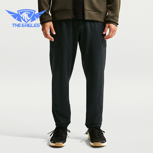 Nike/耐克正品2026春季款男士耐穿修身针织刺绣长裤II1307-010