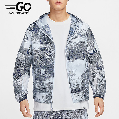 Nike/耐克正品Cinder Cone男士宽松拉链时尚印花外套HJ2886-085