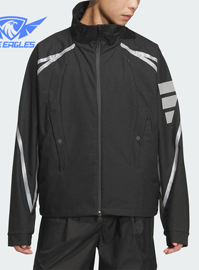 Adidas/阿迪达斯正品FOS REFL WVN JK男士运动梭织宽松外套KF0690