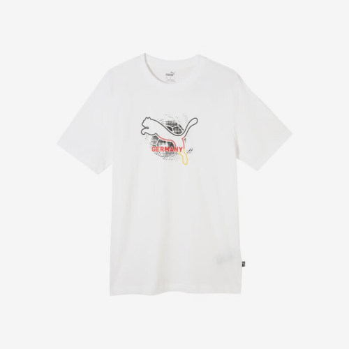 Puma/彪马官方正品2024新款男士运动印花透气宽松时尚潮流短袖T恤