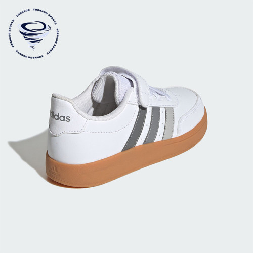Adidas/阿迪达斯正品新款小童魔术贴低帮运动轻便板鞋JI0962