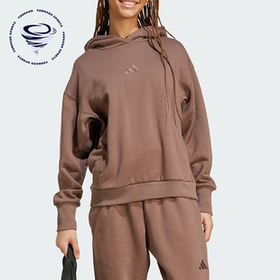 阿迪达斯正品 SZN HD女士连帽复古卫衣IY6763 ALL Adidas