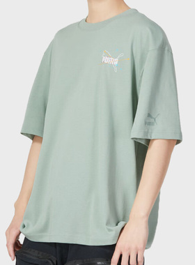 Puma/彪马正品新款休闲男子透气运动短袖T恤624938-54