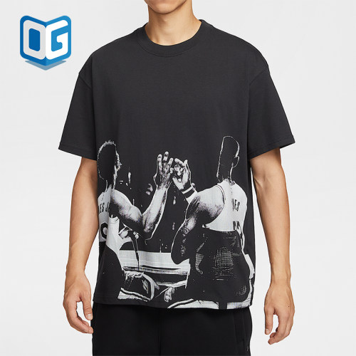 Nike/耐克正品LeBron男士透气篮球图案比赛运动短袖IH8541-045