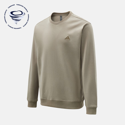 Adidas/阿迪达斯正品2026男士休闲经典舒适圆领卫衣套头衫KR2505