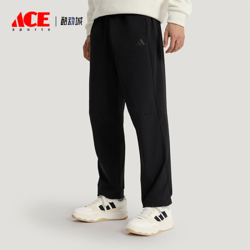 Adidas/阿迪达斯正品TH风天男士休闲运动针织舒适系带长裤KR2539