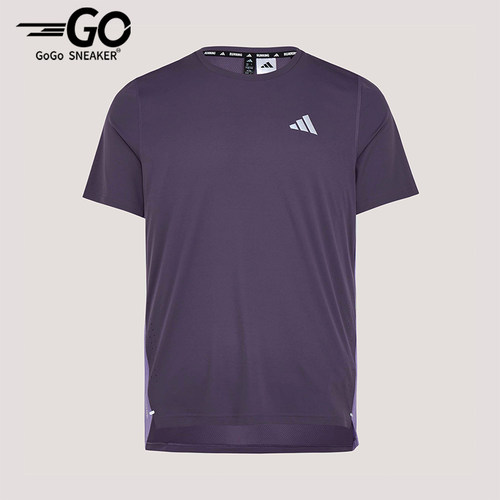 Adidas/阿迪达斯正品春季男士跑步训练经典透气圆领短袖T恤KZ5038