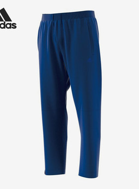 Adidas/阿迪达斯正品新款男子休闲运动针织跑步长裤GF4032
