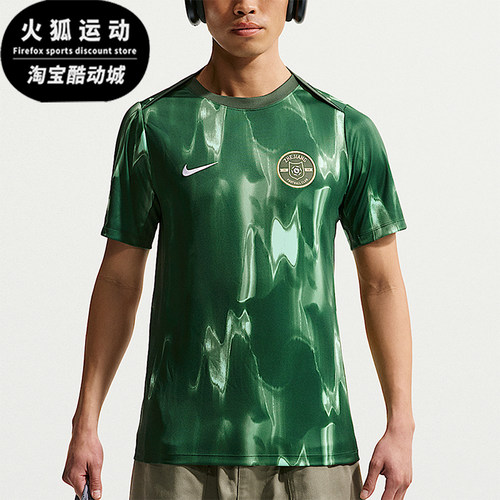 Nike/耐克正品Dri-FIT男士简约圆领时尚复古短袖T恤IQ0499-341