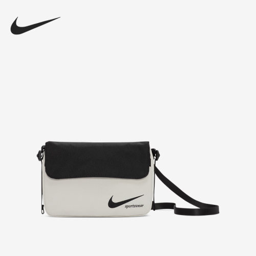 Nike/耐克正品男女舒适拉链耐磨运动休闲单肩包 FB2858-010