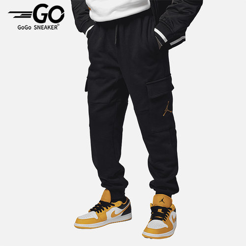 Nike/耐克正品Air Jordan大童运动机能风工装长裤FN0269-010