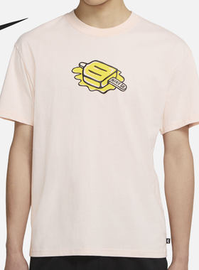 Nike/耐克正品当季新款SB男子印花休闲圆领短袖T恤DD1317-805