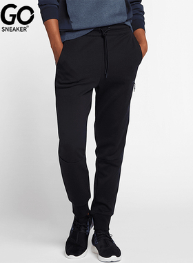 Nike/耐克正品秋冬新款女士针织运动休闲束脚长裤683801-010