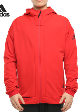 Adidas/阿迪达斯正品当季新款男女红色保暖运动外套 GN7356