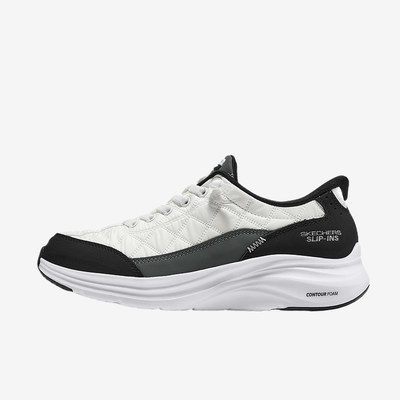 Skechers斯凯奇正品女透气舒适系带低帮户外功能鞋150404W-WBK