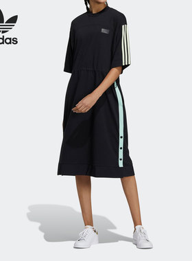 Adidas/阿迪达斯正品RYV Dress三叶草女子运动连衣裙 H39023