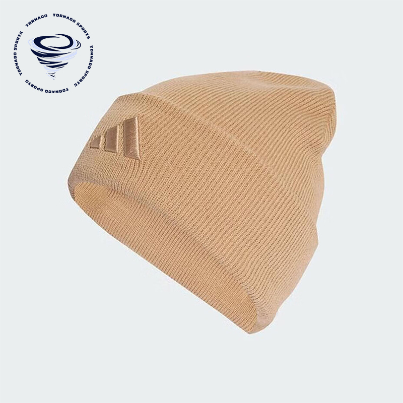 Adidas/阿迪达斯正品NEW LOG BEA CUF男女经典保暖绒线帽KB9148