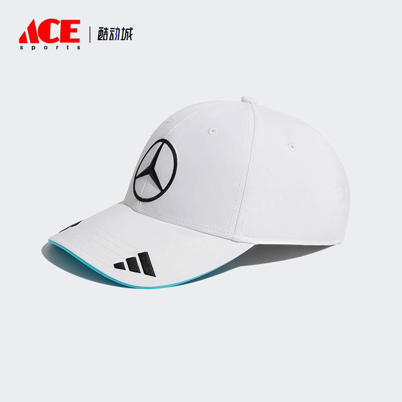 Adidas/阿迪达斯正品AMG男女同款F1车队经典运动简约棒球帽JZ2568