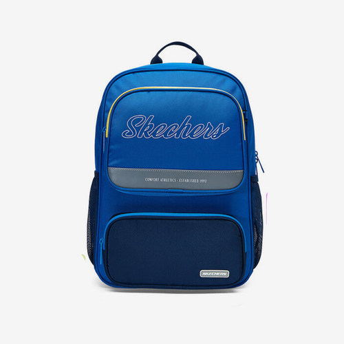 Skechers/斯凯奇正品2024新款儿童大容量收纳休闲双肩背包
