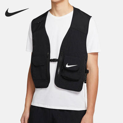 Nike/耐克正品 F.C.男子可拆卸式机能风足球马甲CK9975-010