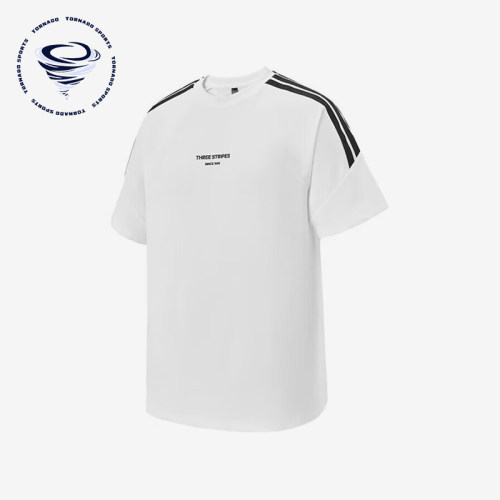 Adidas/阿迪达斯正品2025夏季款男士针织经典宽松透气短袖KB8197