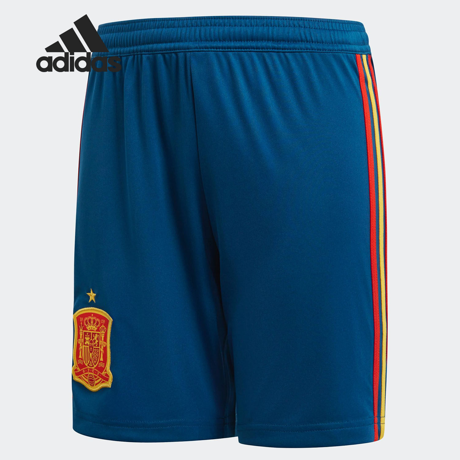 Adidas/阿迪达斯正品当季新款男女童休闲足球比赛运动短裤BR2710