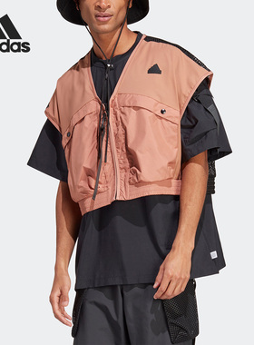 Adidas/阿迪达斯正品M CE Q2 PR VEST女子运动短马甲IA0014