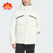 男士 新款 蓬松保暖连帽鹅绒羽绒服JM4610 阿迪达斯正品 Adidas