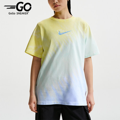 Nike/耐克正品2026夏季女士圆领宽松轻盈运动休闲T恤IR7557-714