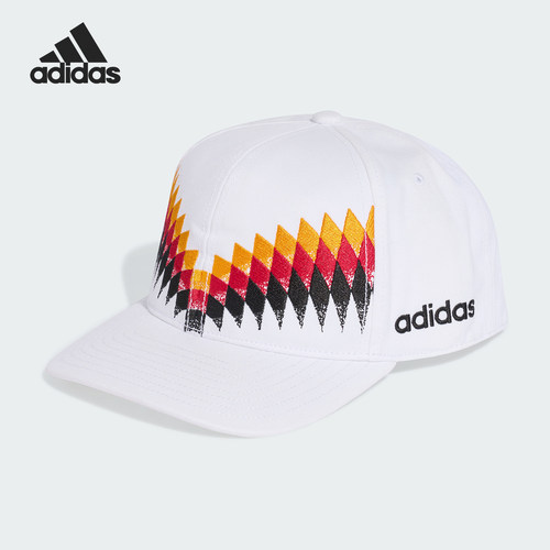Adidas/阿迪达斯正品德国队男女足球运动经典遮阳棒球帽KE6694