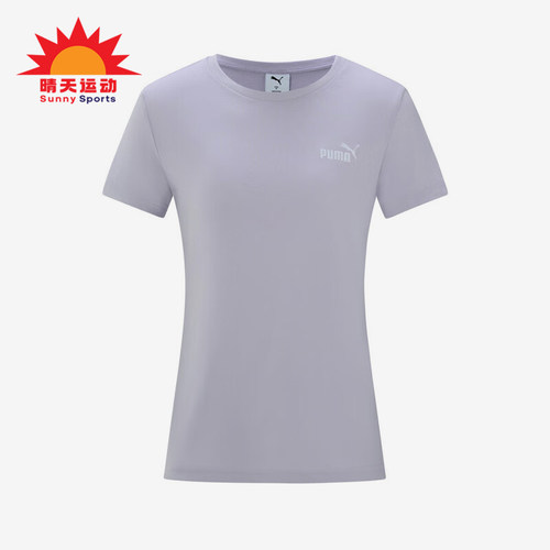 Puma/彪马正品2025女士运动针织日常休闲套头耐穿短袖693235-50