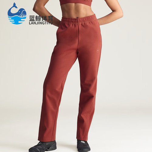 Adidas/阿迪达斯正品SMC女运动裤针织抽绳防水经典休闲裤装KE4329