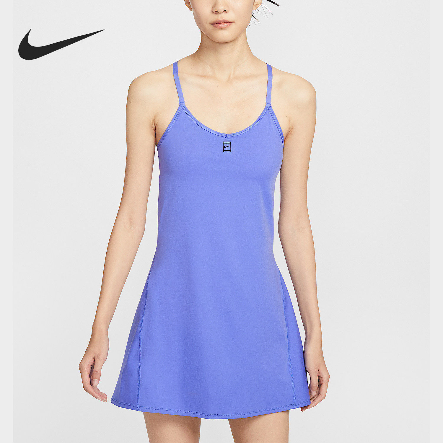 Nike/耐克官方正品Court Advantage女子速干网球连衣裙IH3740-570