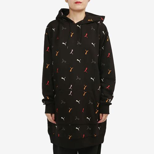 Puma/彪马正品年秋季新款女子运动连帽连衣裙531648-01