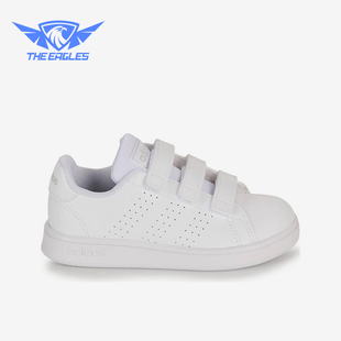 板鞋 Adidas CF小童透气魔术贴经典 ADVANTAGE IG2517 阿迪达斯正品