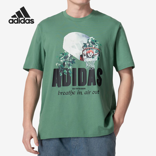 STRIPE T男士 Adidas 短袖 LIL 夏季 T恤IM8511 阿迪达斯正品