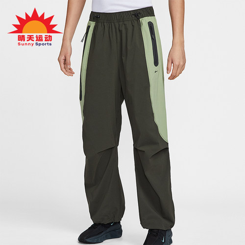Nike/耐克正品Dri-FIT男士休闲拼接宽松运动束脚长裤IH8467-355