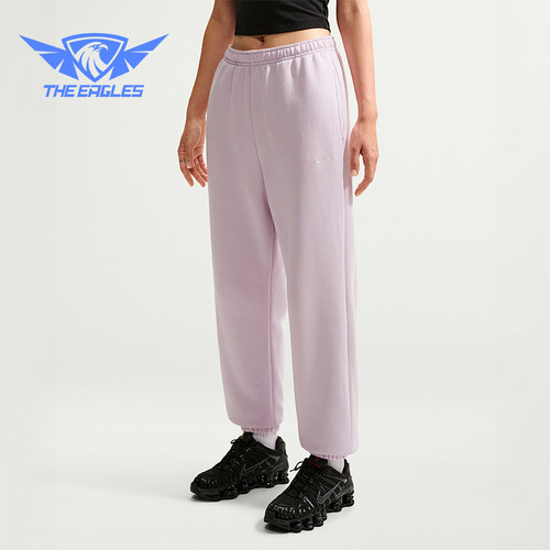 Nike/耐克正品Studio Fleece女士宽松时尚加绒长裤IM8075-583