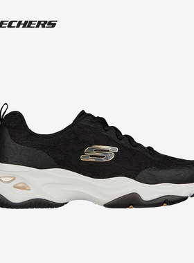 Skechers/斯凯奇正品新款蕾丝熊猫透气女子运动休闲老爹鞋