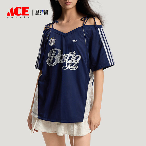Adidas/阿迪达斯正品三叶草BLKJERSEYW新款女经典短袖T恤KU4756
