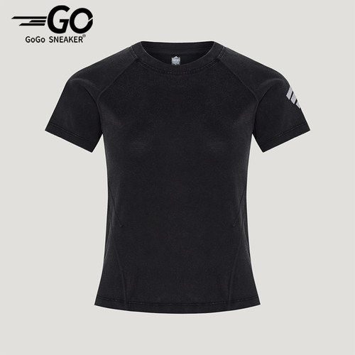 Adidas/阿迪达斯正品女士时尚经典套头圆领休闲短袖T恤KY7861