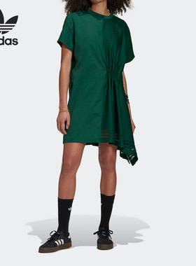Adidas/阿迪达斯正品TEE DRESS三叶草女子运动连衣裙 GN9464