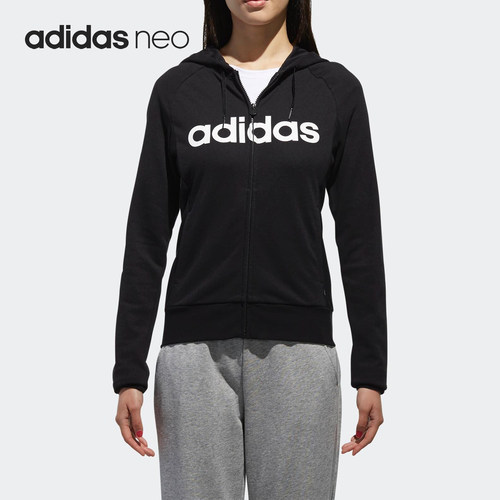 adidas正品女子连帽cv7028外套