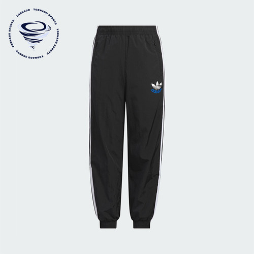Adidas/阿迪达斯正品三叶草大童透气梭织束脚运动长裤KB4582