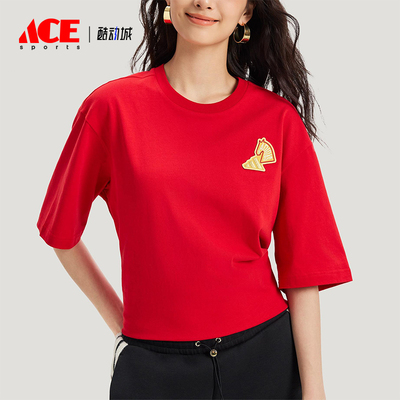 Adidas/阿迪达斯正品夏季男女透气新年款宽松柔软短袖T恤KR3078