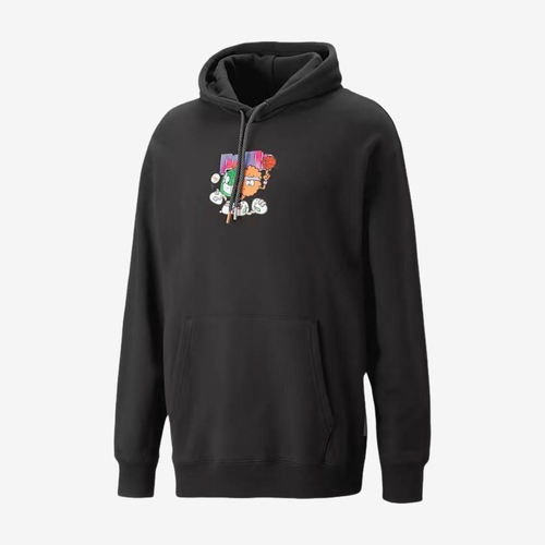 Puma彪马正品8enjamin Hoodie男连帽套头卡通动漫卫衣539822-01